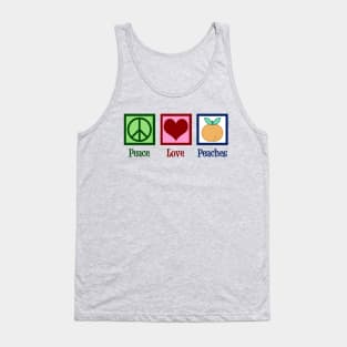 Peace Love Peaches Tank Top